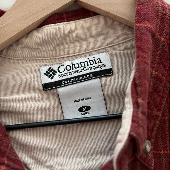 Columbia Flannel, Rust, Medium - Picture 3 of 4